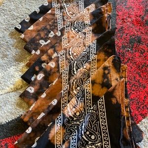 bleached bandanas